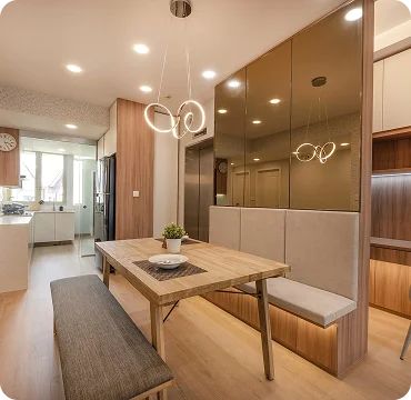 Modern Dining area Renovation