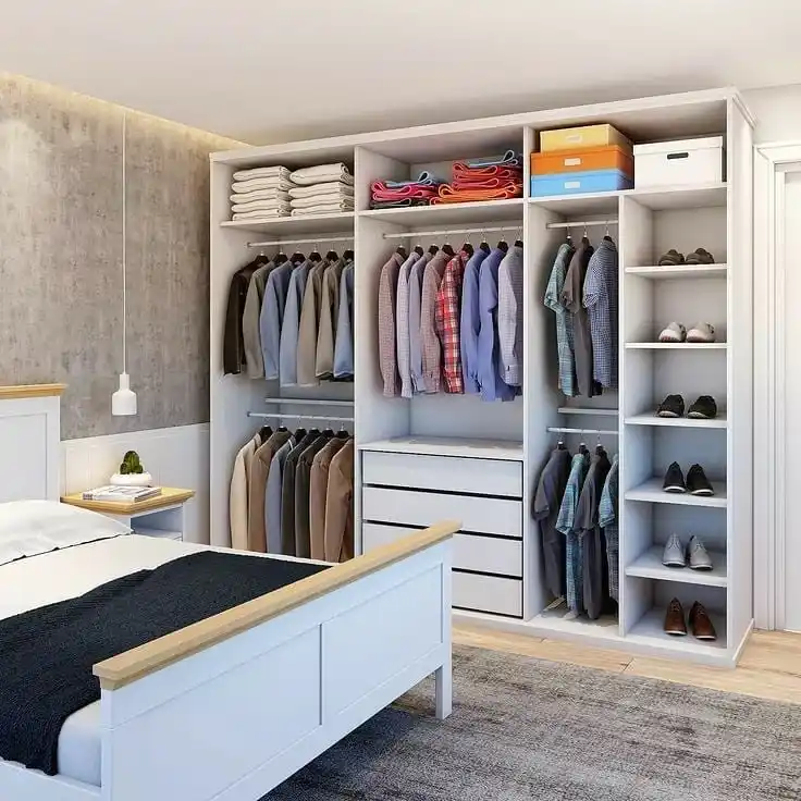 Luxury Wardrobe with unique Cabinet