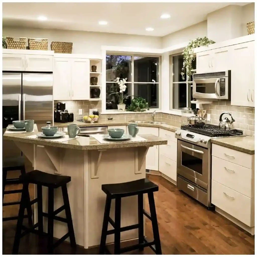 Moodern Kitchen Renovation of Townhouse